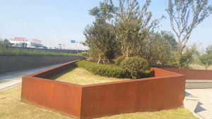 丰台耐候钢挡土墙