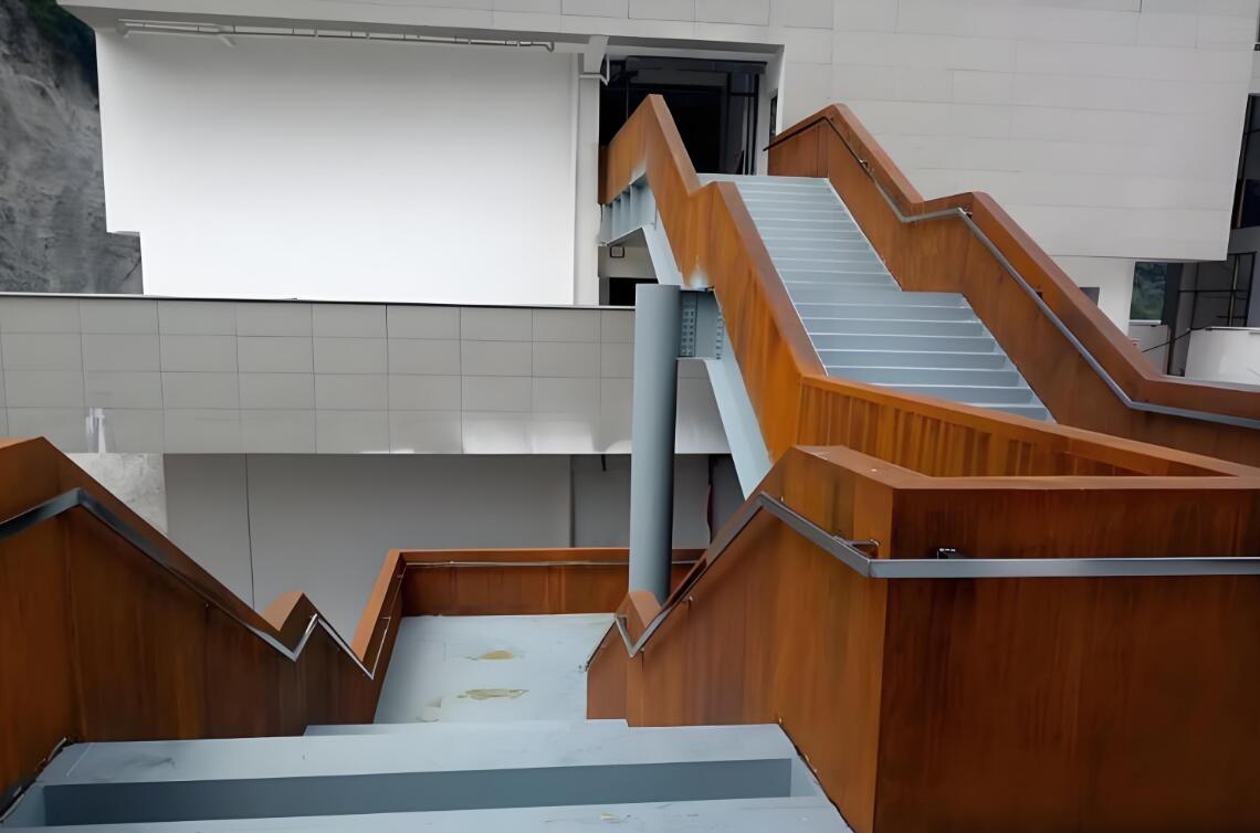 丰台耐候钢楼梯